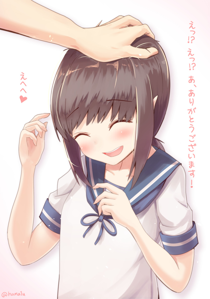 fubuki (kantai collection) drawn by hamalu