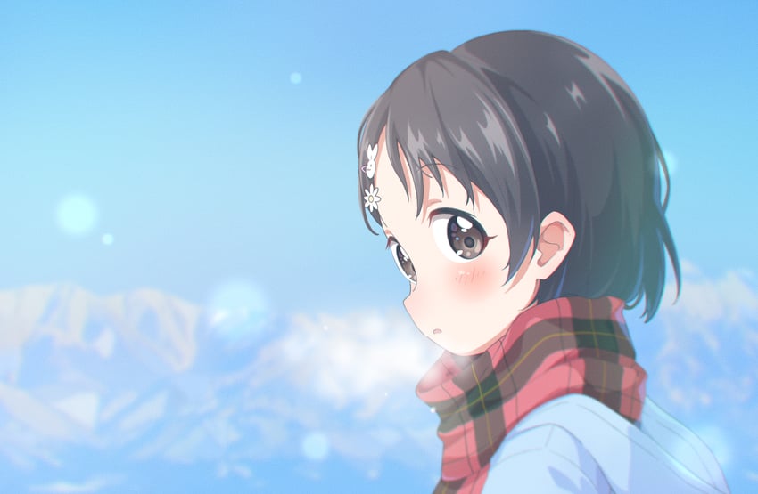 sasaki chie (idolmaster and 1 more) drawn by toma_(shinozaki)