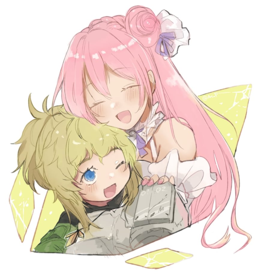 dorothy and pinne (goddess of victory: nikke) drawn by at_f