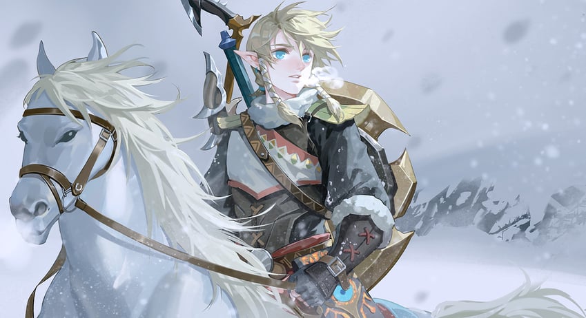 link (the legend of zelda and 1 more) drawn by ruoruoqiu