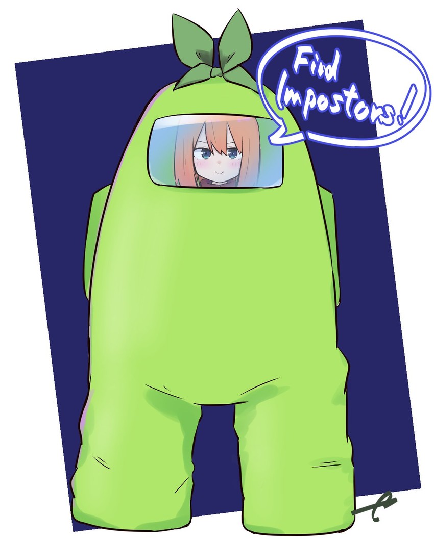 nakano yotsuba and crewmate (go-toubun no hanayome and 1 more) drawn by kujou_karasuma