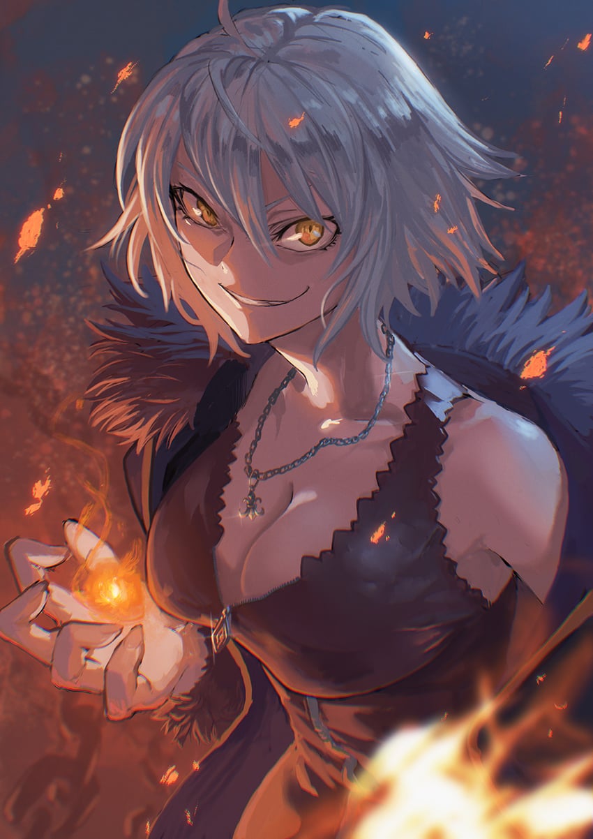 jeanne d'arc alter (fate and 1 more) drawn by lc_butter