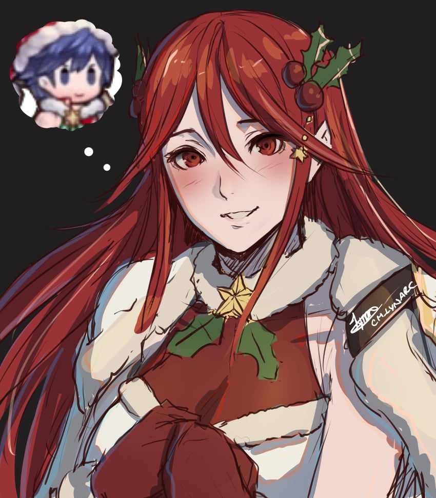 chrom and cordelia (fire emblem and 2 more) drawn by lynarc