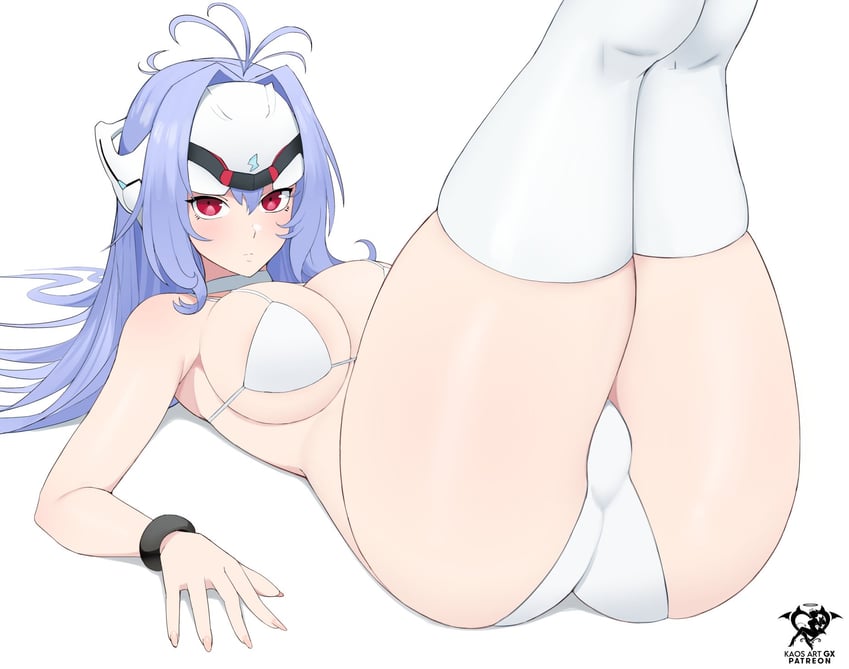 kos-mos and kos-mos re: (xenoblade chronicles and 2 more) drawn by kaos_art