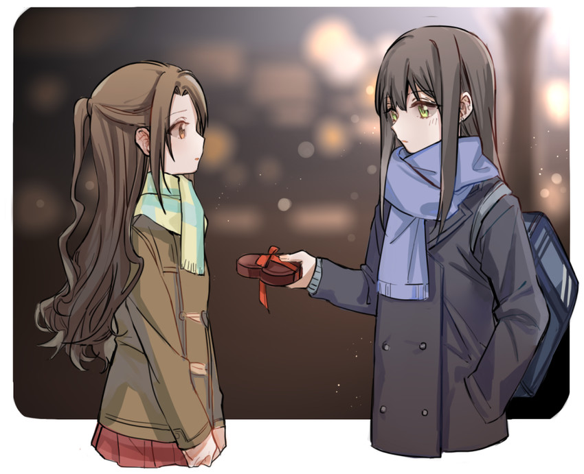 shibuya rin and shimamura uzuki (idolmaster and 1 more) drawn by vivian_(gntyu)