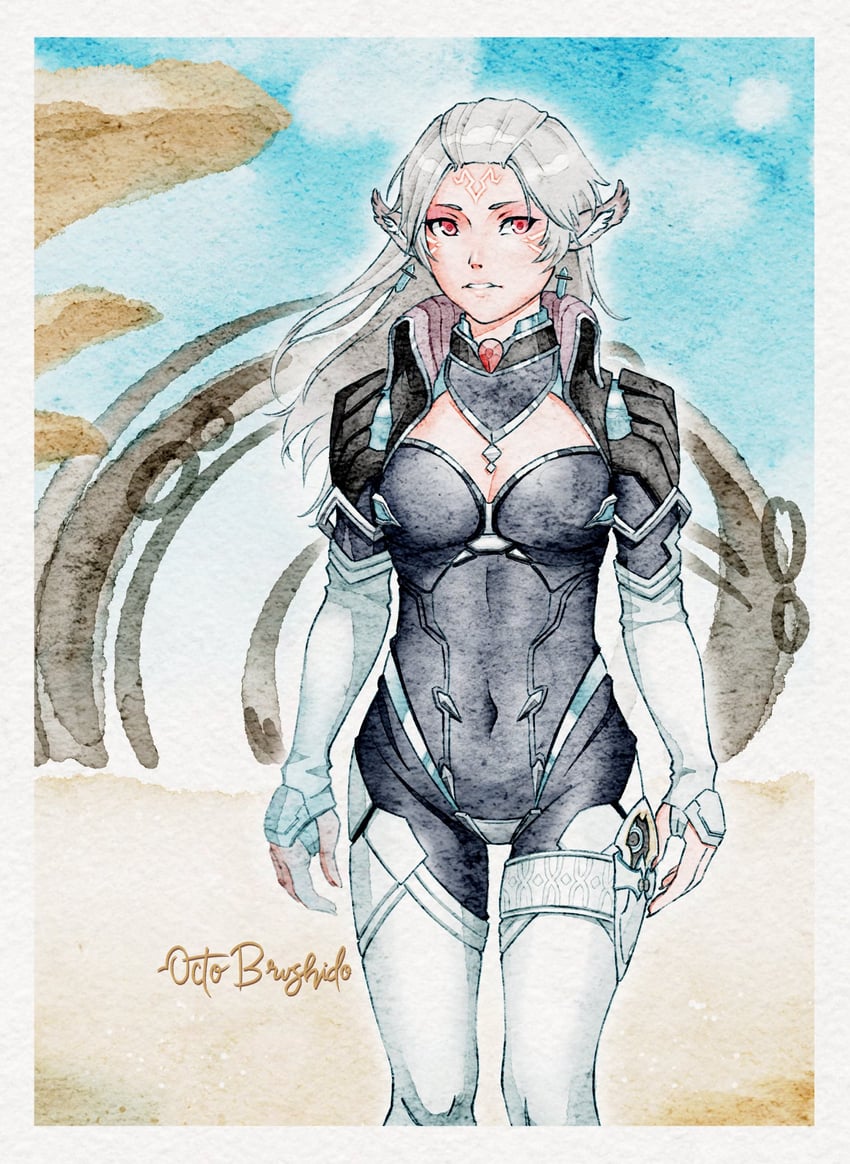 neilnail (xenoblade chronicles and 1 more) drawn by octobrushido