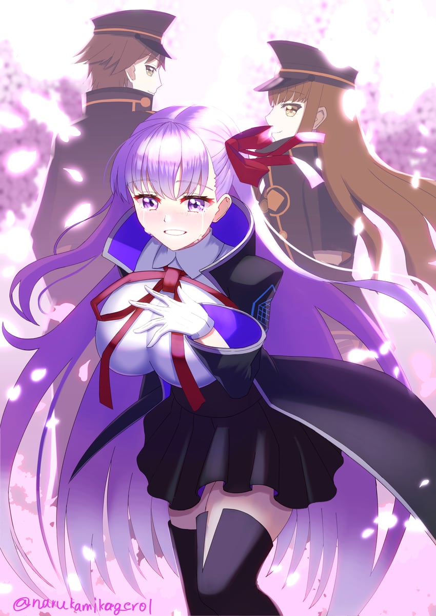 bb and kishinami hakuno (fate and 3 more) drawn by narukamikagerou