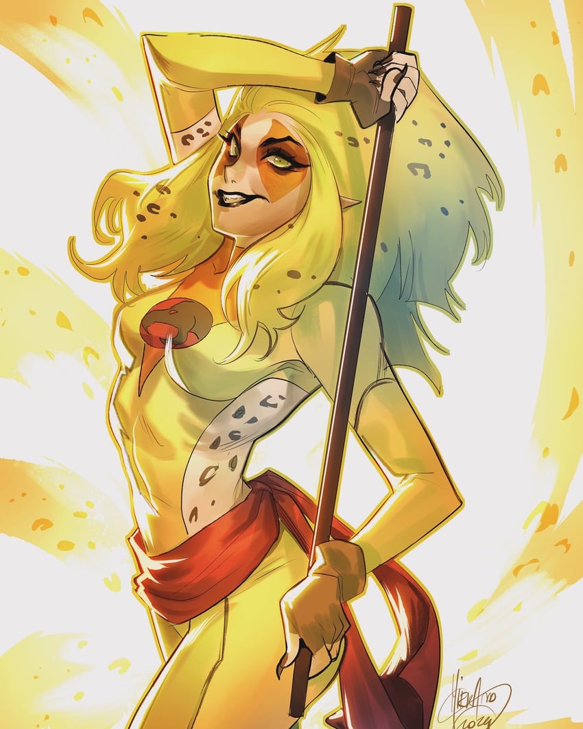 cheetara (thundercats) drawn by mirka_andolfo