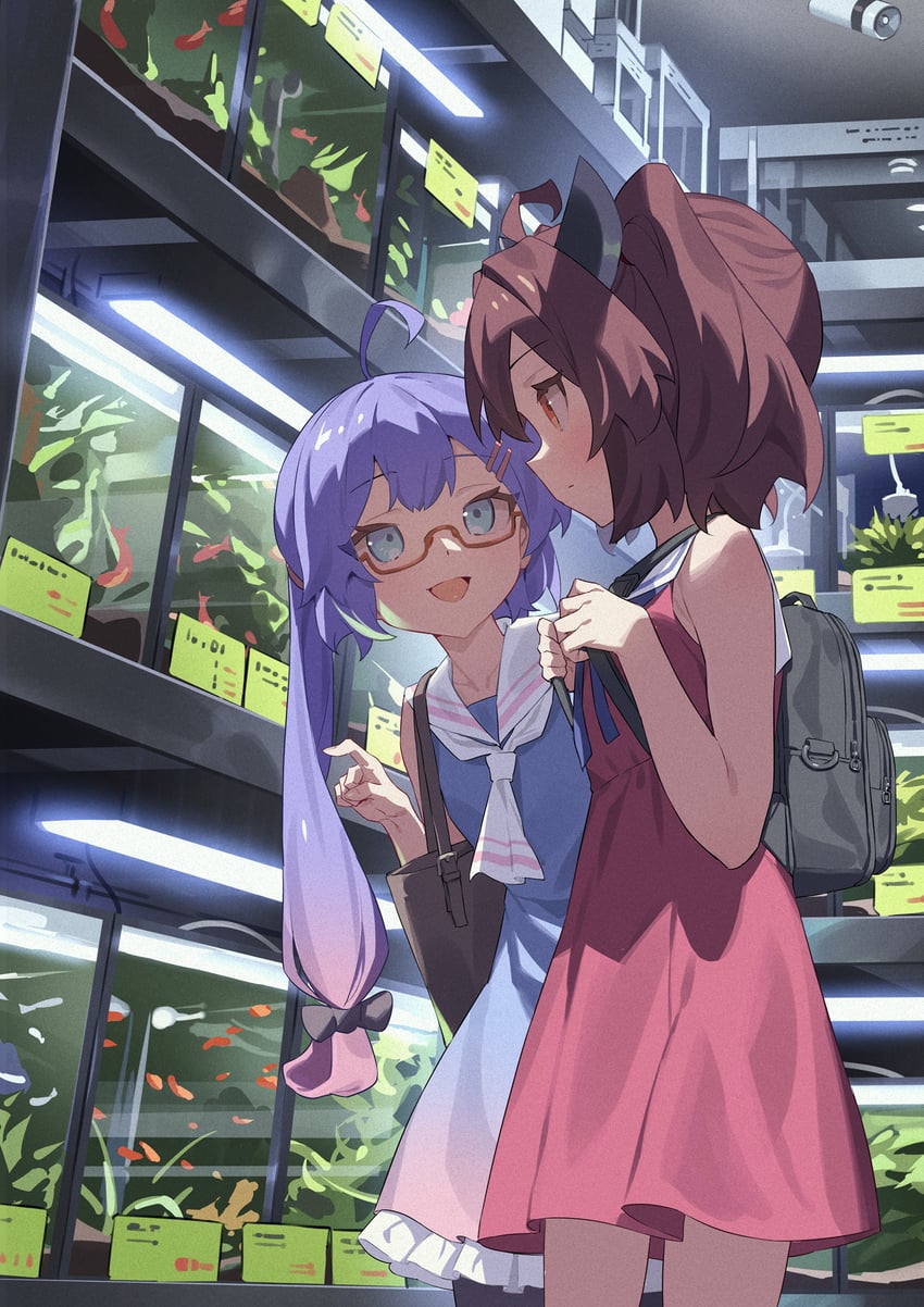 touhoku kiritan and otomachi una (voiceroid and 1 more) drawn by yamamomo_(plank)