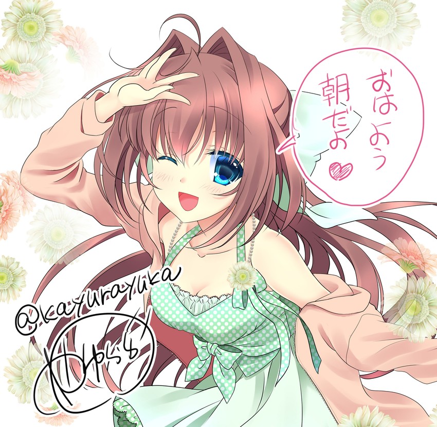 asakura otome (da capo and 1 more) drawn by kayura_yuka