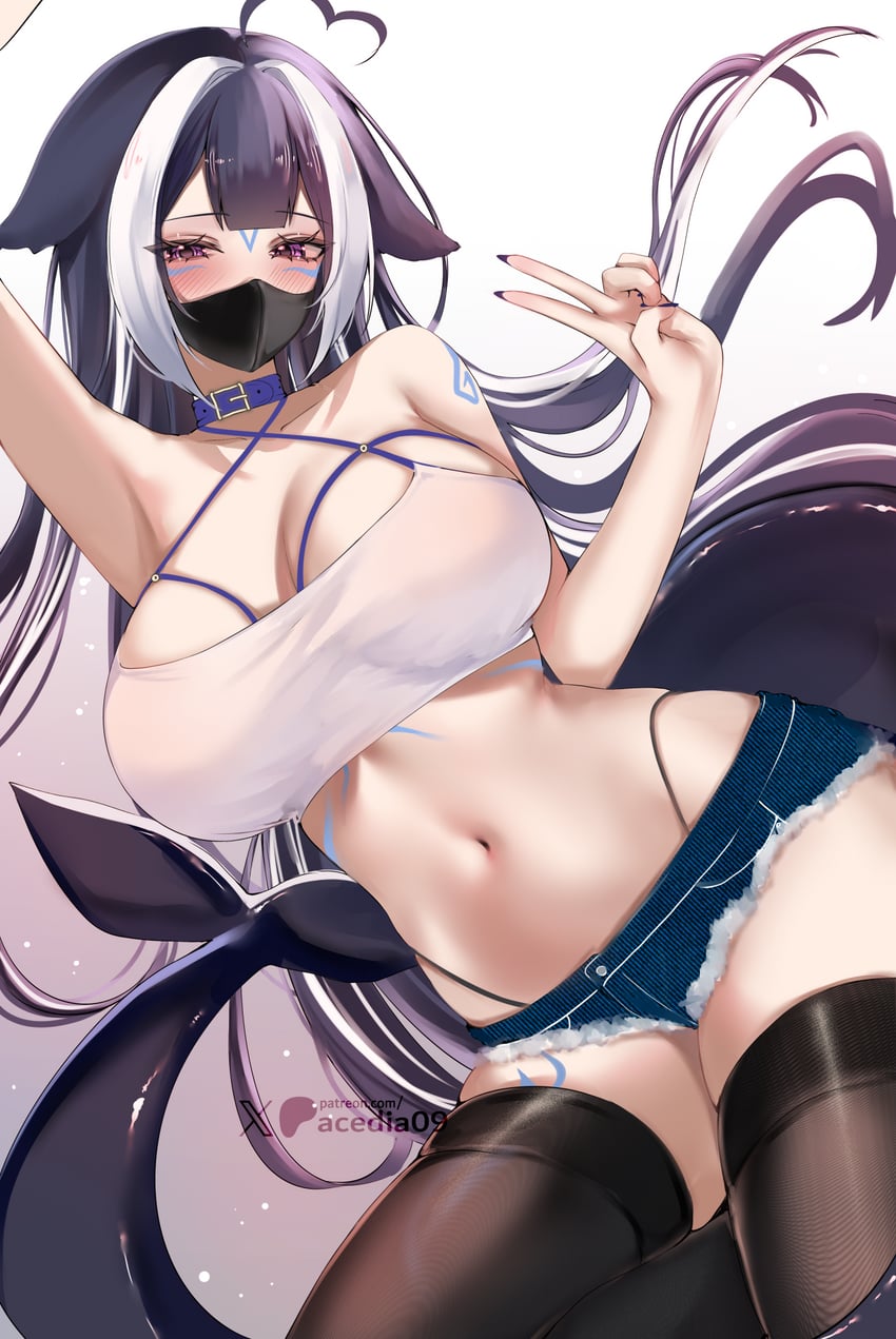 shylily (indie virtual youtuber) drawn by acedia