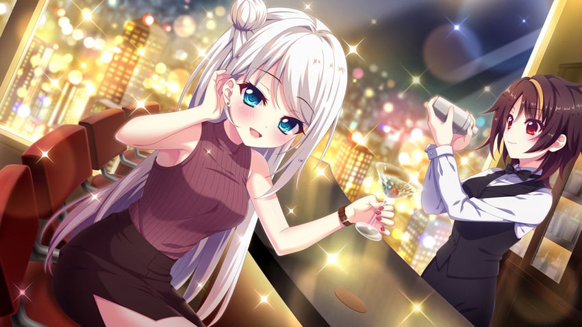 nishidate haku and bandou mikuru (re:stage!) drawn by izumi_tsubasu