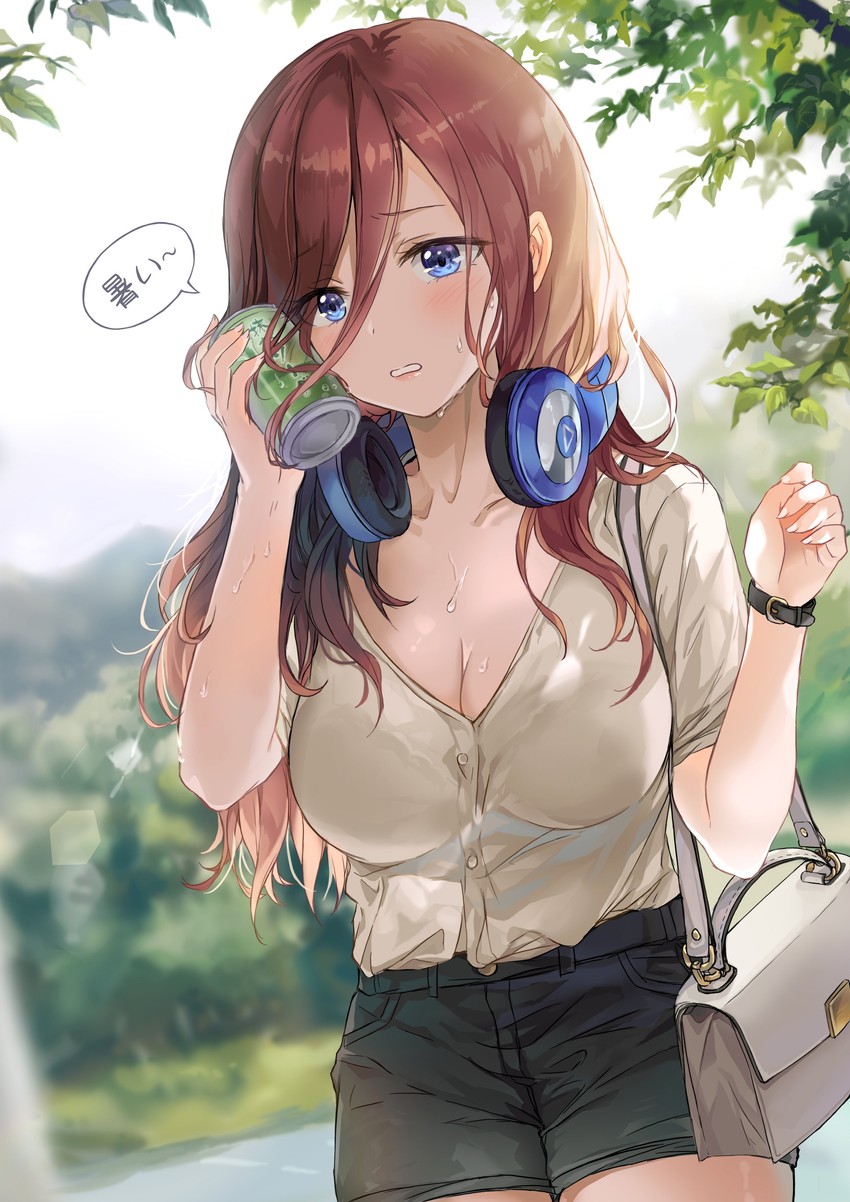 nakano miku (go-toubun no hanayome) drawn by saya_(mychristian2)