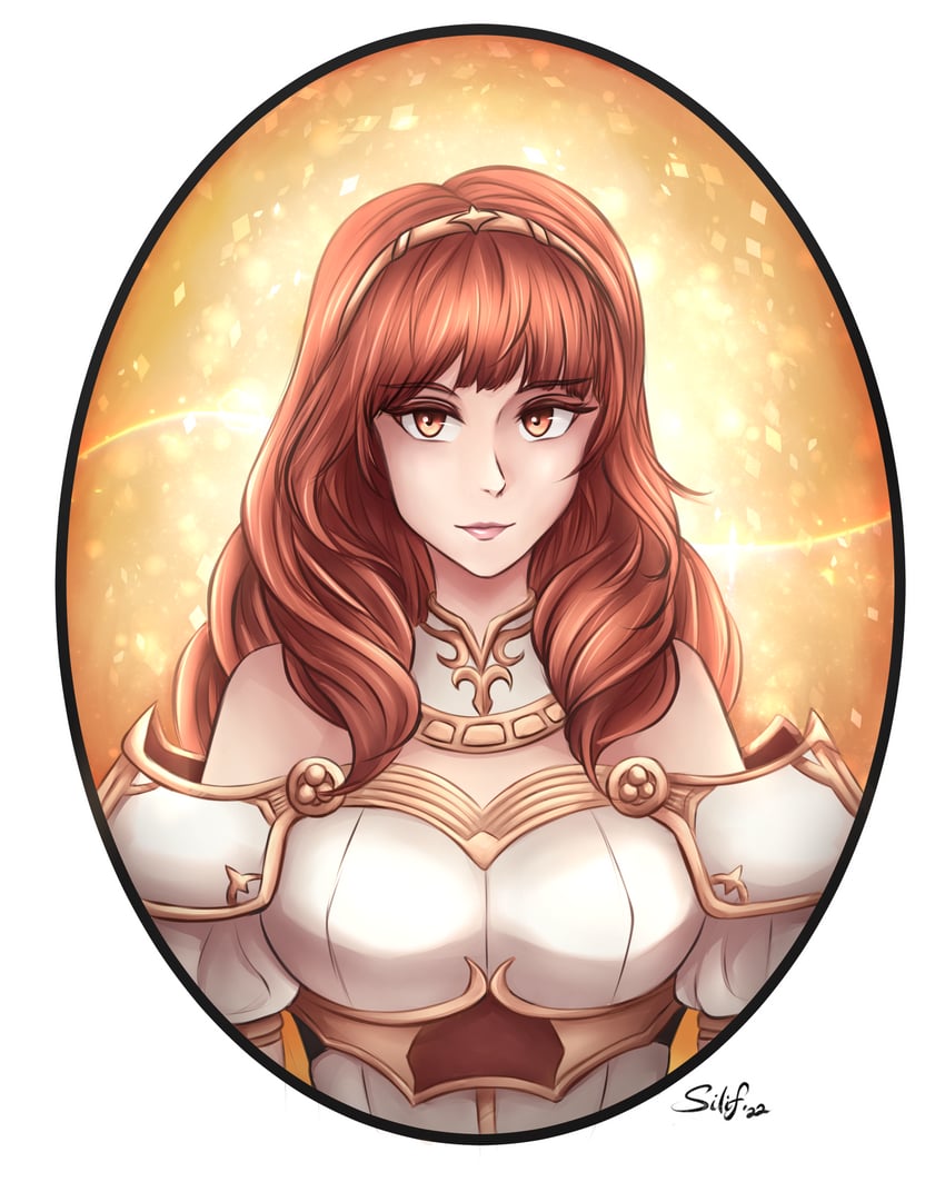 celica (fire emblem and 1 more) drawn by silif-art