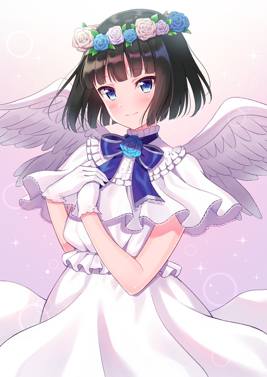 kagura rei (idolmaster and 1 more) drawn by rayuse
