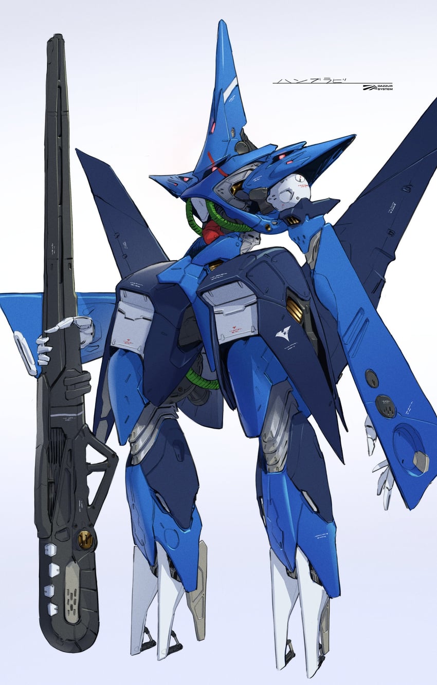 hambrabi (gundam and 1 more) drawn by dazzur_(dazzur_system)