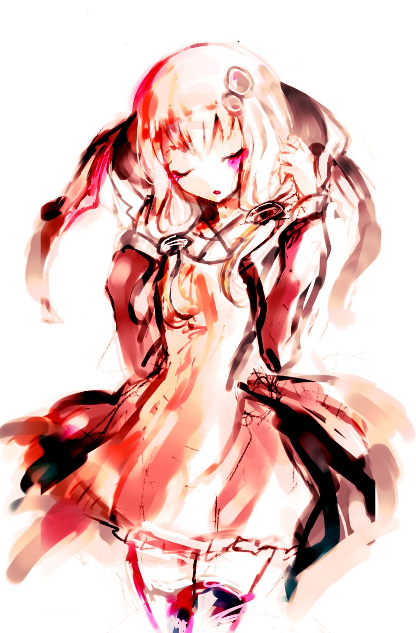yuzuki yukari (vocaloid and 1 more) drawn by amamiya_yuumu