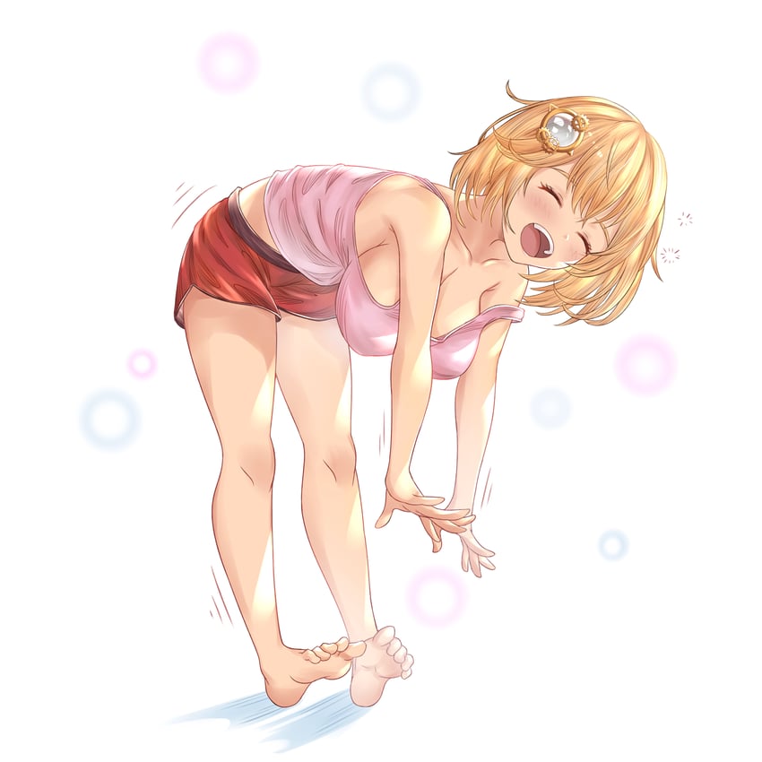 watson amelia (hololive and 1 more) drawn by honkivampy