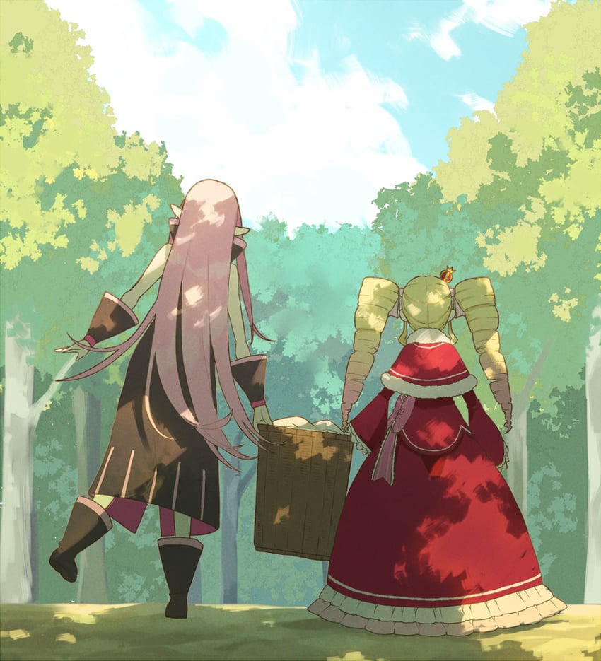 beatrice and lewes meyer (re:zero kara hajimeru isekai seikatsu) drawn by parupin