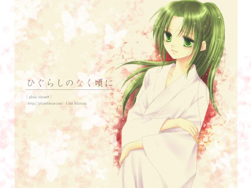 sonozaki mion (higurashi no naku koro ni) drawn by umi_mizuna