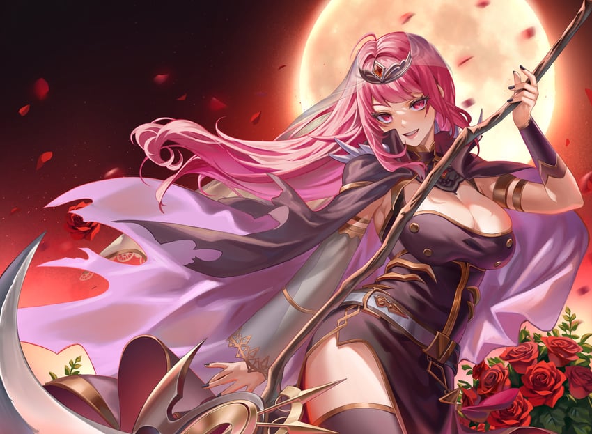 mori calliope (hololive and 1 more) drawn by whatami01