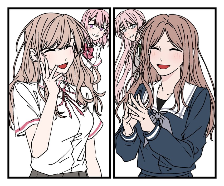 chihaya anon, nagasaki soyo, amaori renako, and sena ajisai (bang dream! and 2 more) drawn by a_jak