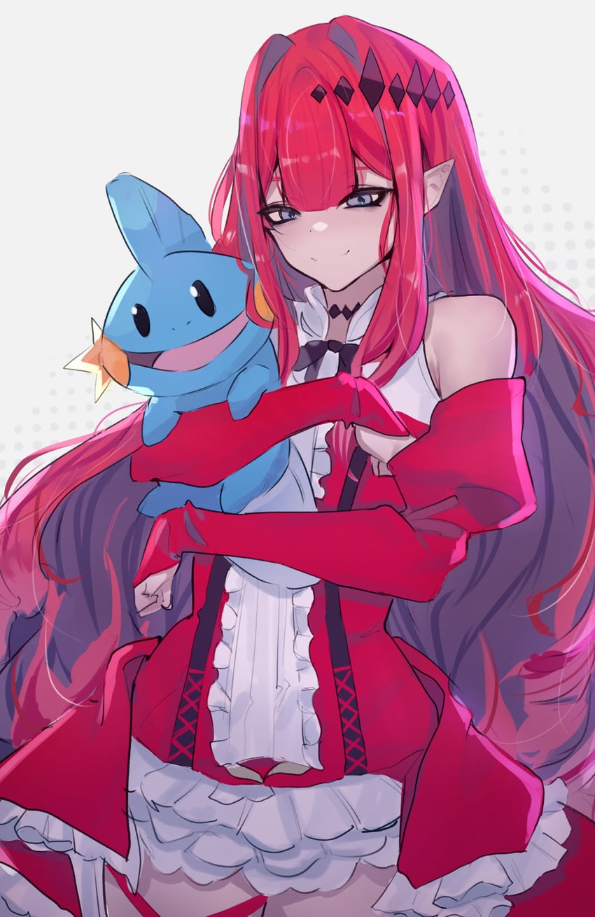 baobhan sith and mudkip (fate and 2 more) drawn by deccatezu