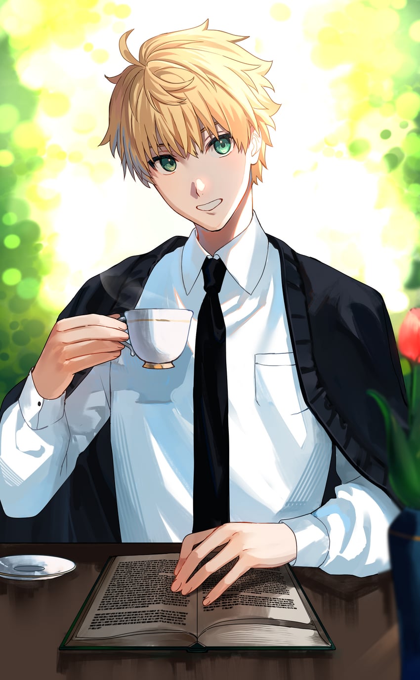 arthur pendragon (fate and 1 more) drawn by seseragi_azuma
