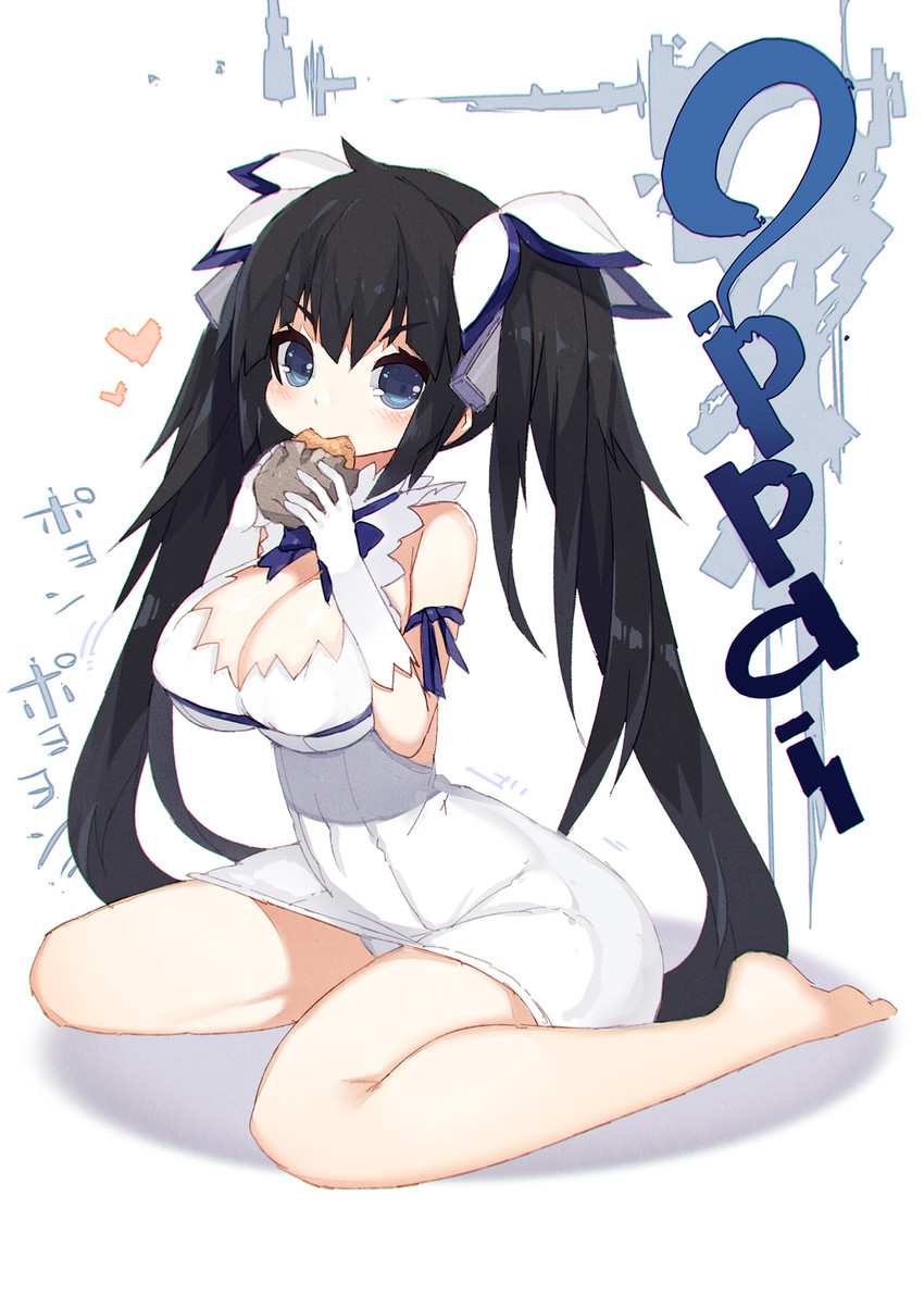 hestia (dungeon ni deai wo motomeru no wa machigatteiru darou ka) drawn by mamuru