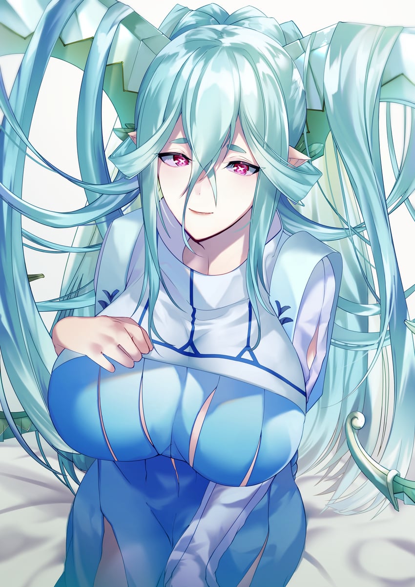 tiamat (fate and 2 more) drawn by jakku_(ryuuto_second)