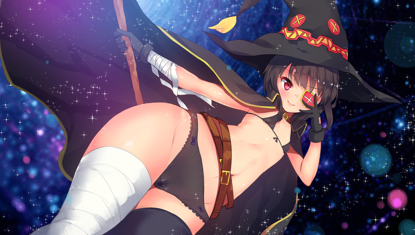 megumin (kono subarashii sekai ni shukufuku wo!) drawn by panbai