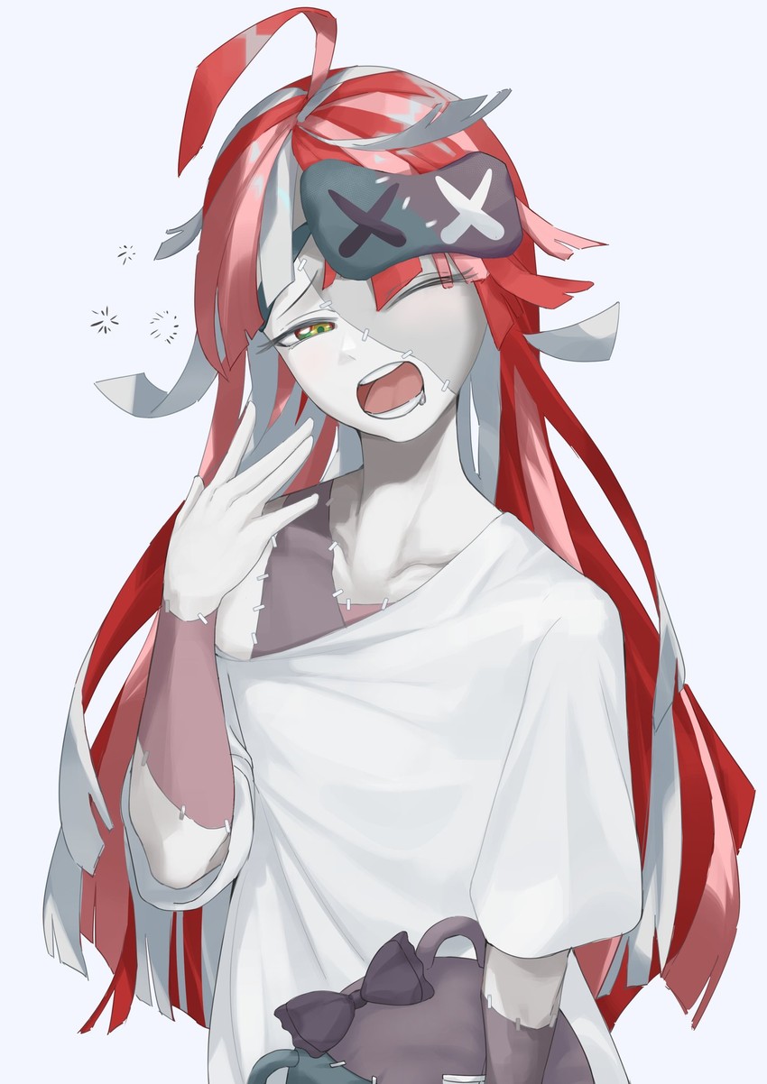 kureiji ollie and udin (hololive and 1 more) drawn by raeis