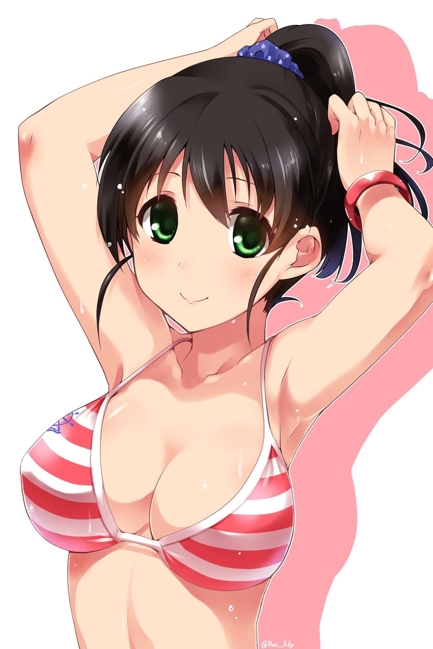 harada miyo (idolmaster and 2 more) drawn by paopao