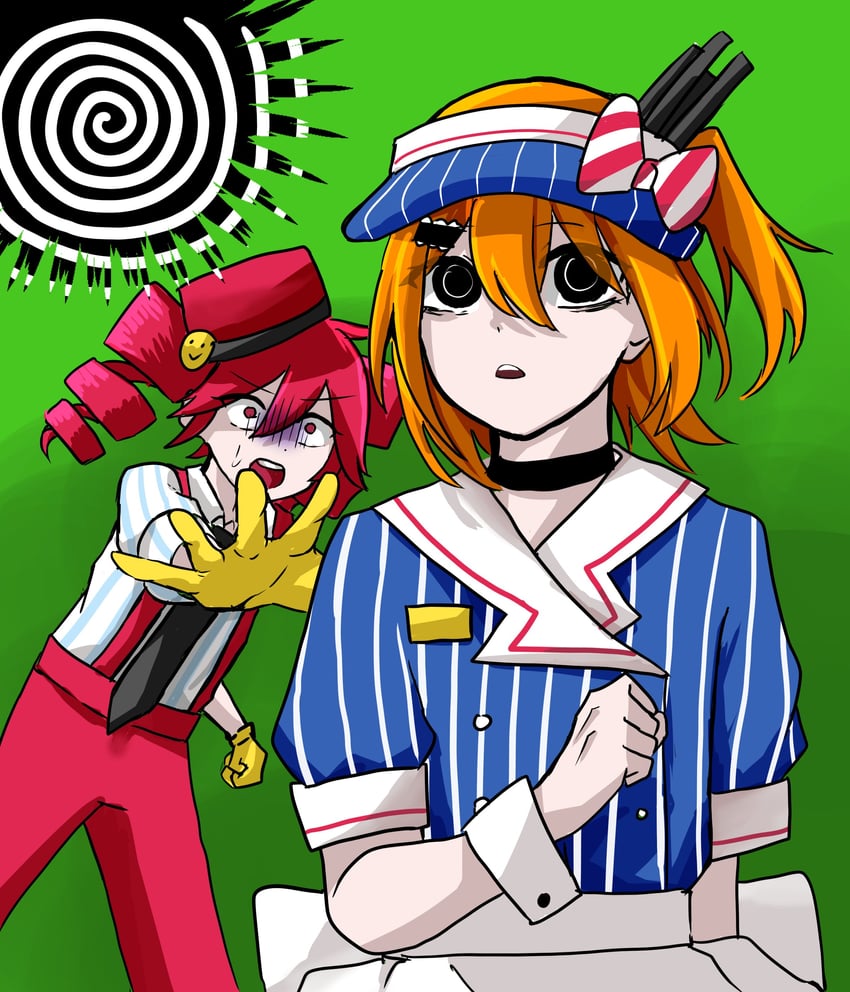 kasane teto and adachi rei (utau and 2 more) drawn by kuroringo0723