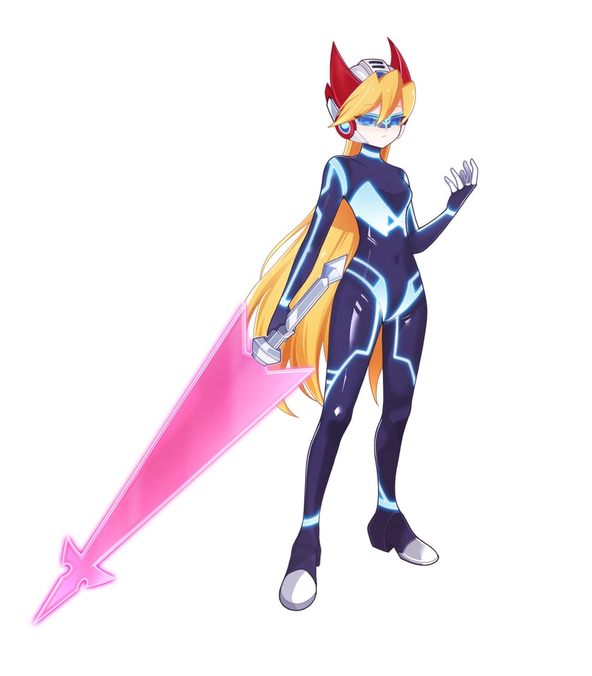 ciel and model o (mega man and 2 more) drawn by aizeis