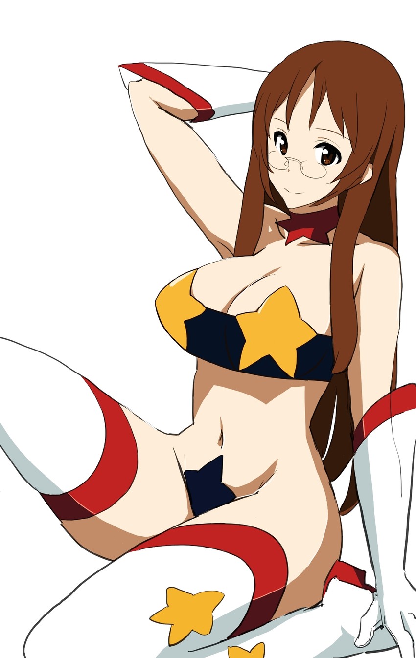 yoko littner, yamanaka sawako, and space yoko (k-on! and 1 more) drawn by tonotyama