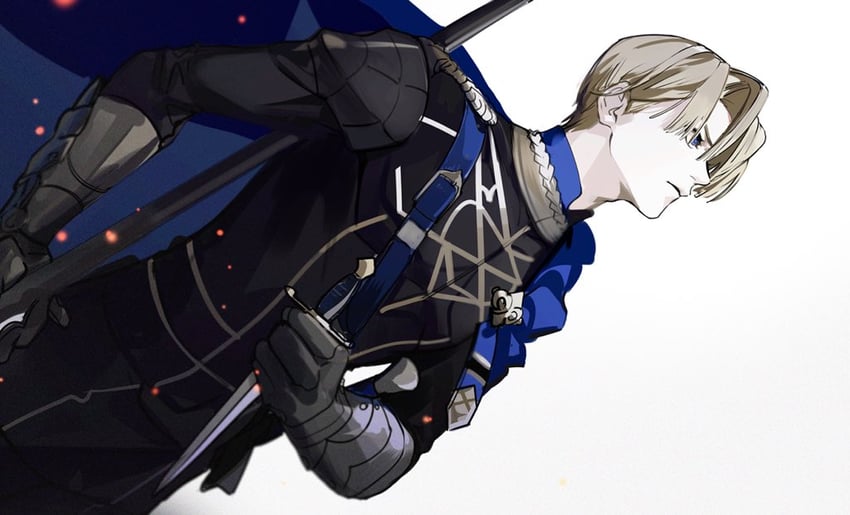 dimitri alexandre blaiddyd (fire emblem and 1 more) drawn by nineo