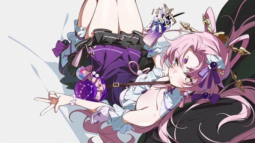 fu xuan (honkai and 1 more) drawn by tatatsu