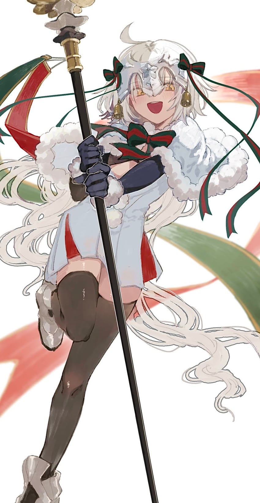 jeanne d'arc alter santa lily (fate and 1 more) drawn by sunanogimo