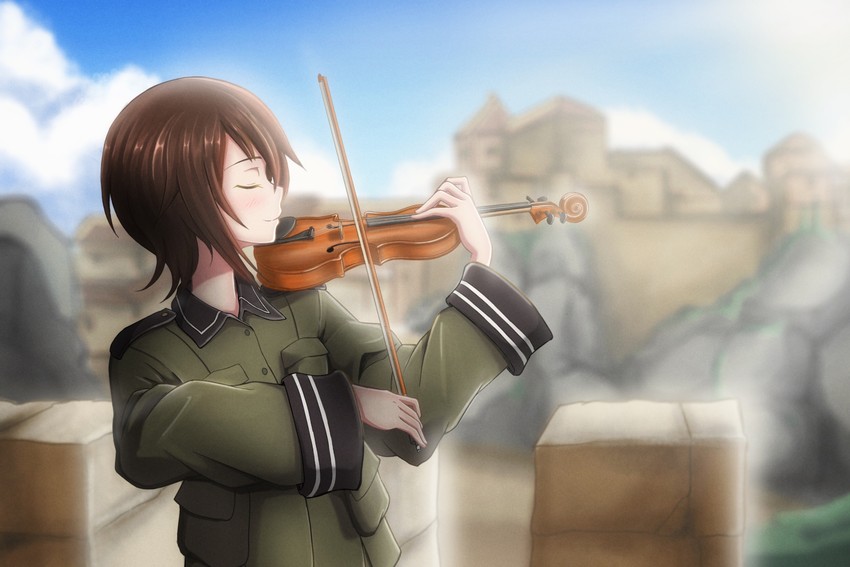 sorami kanata (sora no woto) drawn by busterbeam