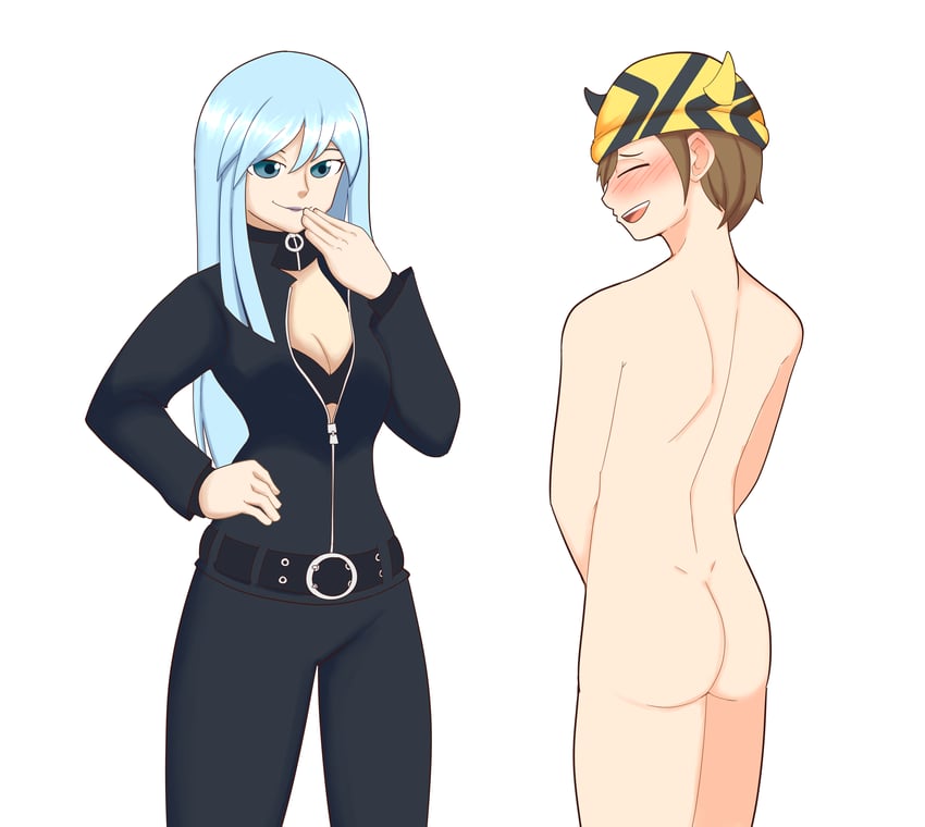 nemissa and yuichi haga (devil summoner and 1 more) drawn by orangemint