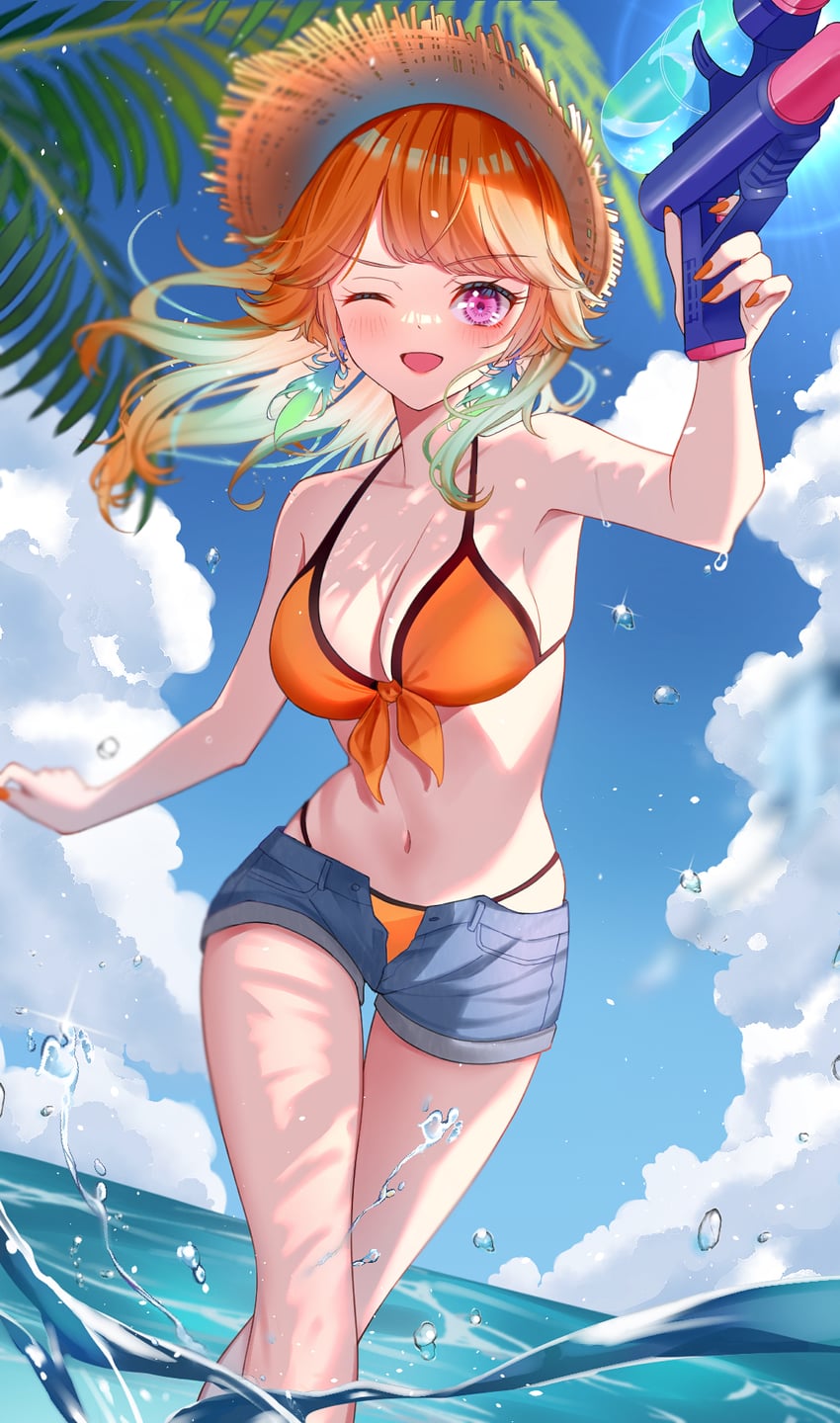 takanashi kiara (hololive and 1 more) drawn by shirase_rin