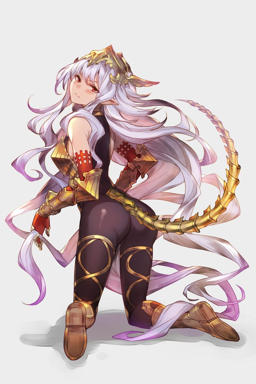 medusa (granblue fantasy and 1 more) drawn by kakage