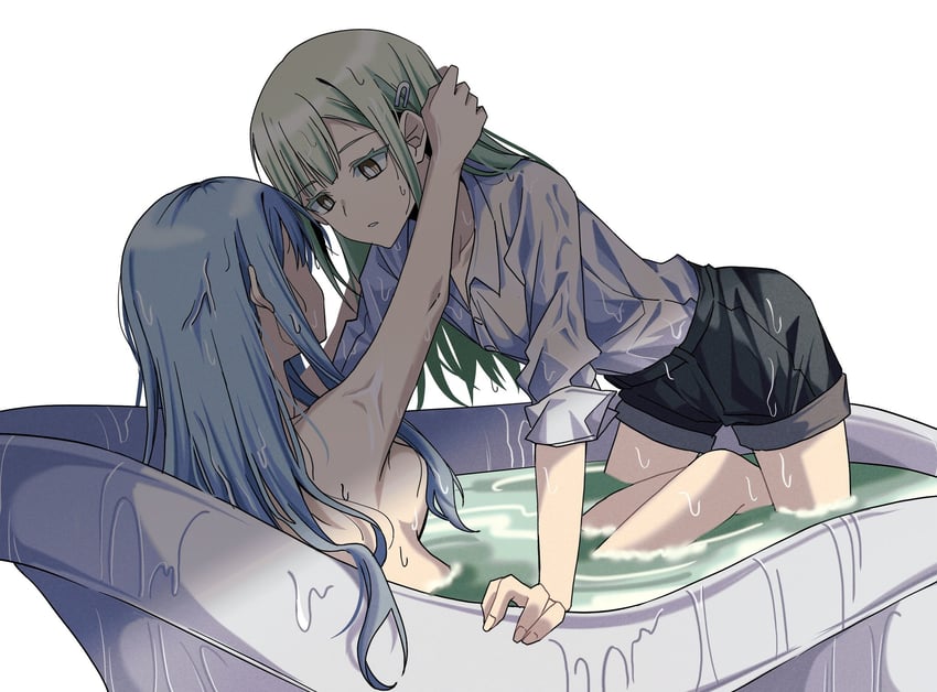 togawa sakiko and wakaba mutsumi (bang dream! and 1 more) drawn by bucishiro