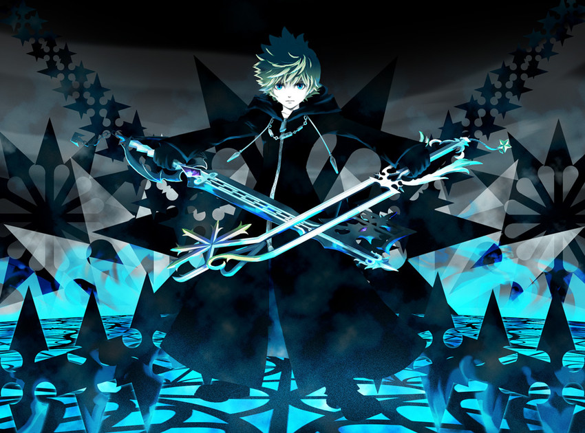 roxas (kingdom hearts and 1 more) drawn by yahotoka