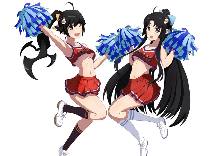 araragi karen and araragi tsukihi (monogatari and 1 more) drawn by kakukakusan