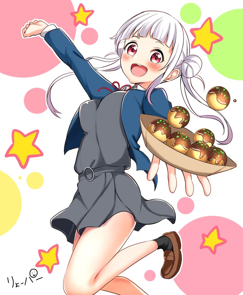 arashi chisato (love live! and 1 more) drawn by ryopa