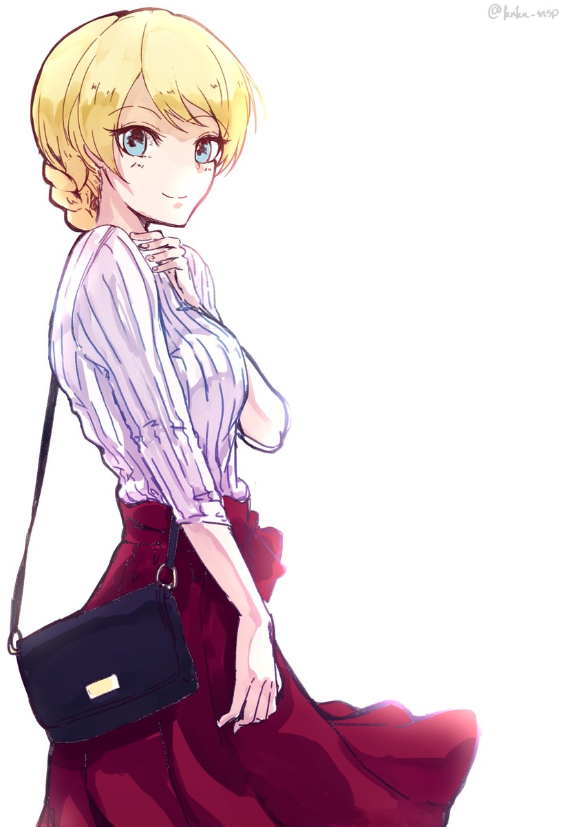 darjeeling (girls und panzer) drawn by matsukan_(dug_pile)