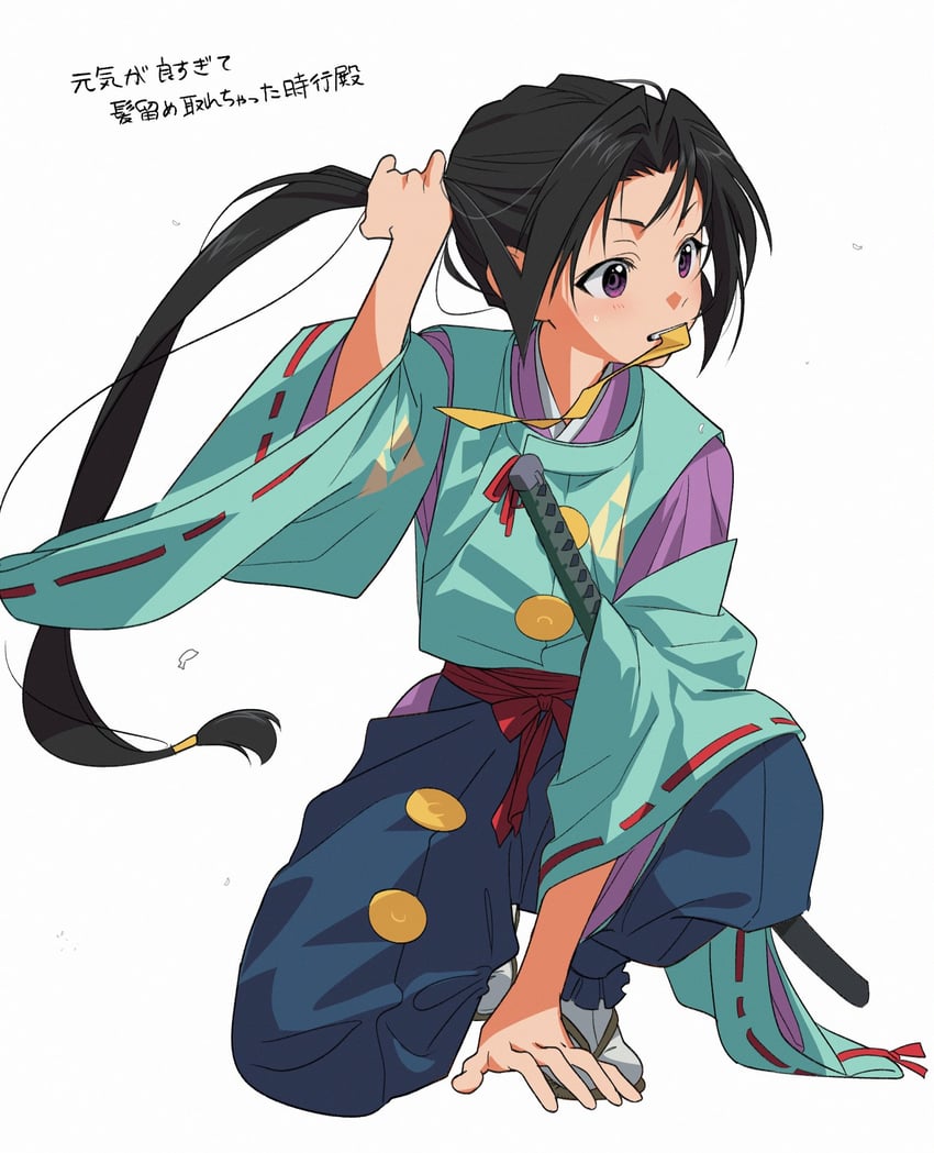 houjou tokiyuki (nige jouzu no wakagimi) drawn by me_ta_uu