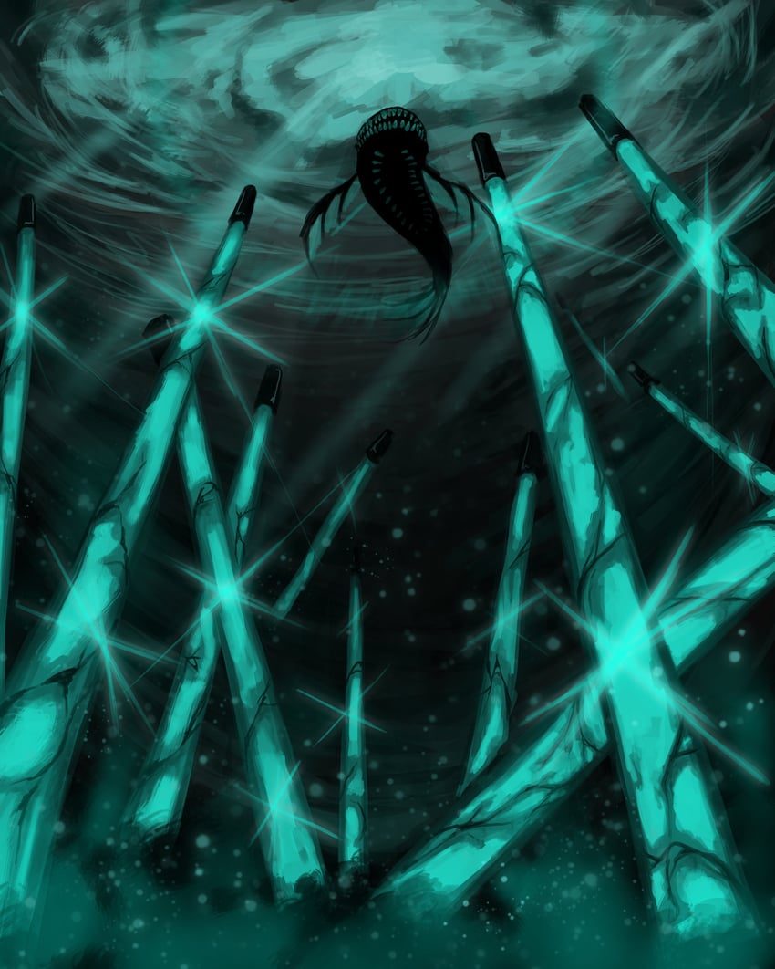 dream-devouring siltcurrent (project moon and 1 more) drawn by repusstaxx